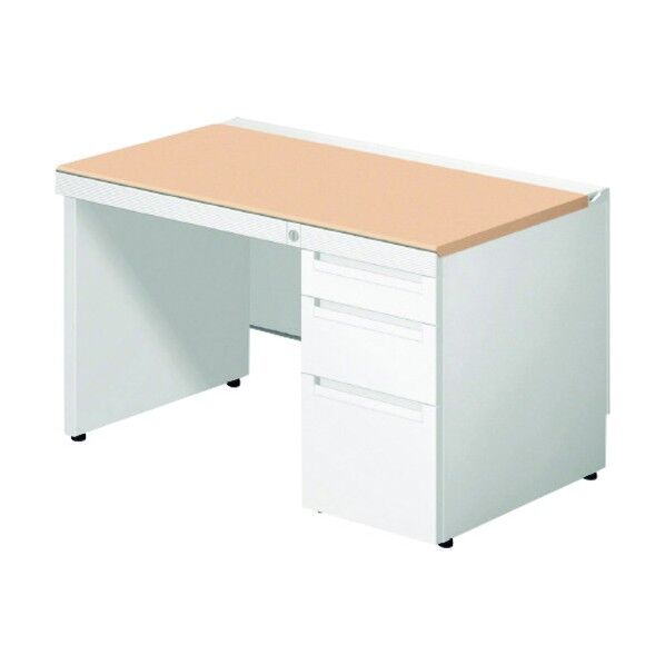 673108)ステージオ 片袖机 ST-147L-P4 WS/BK 1点