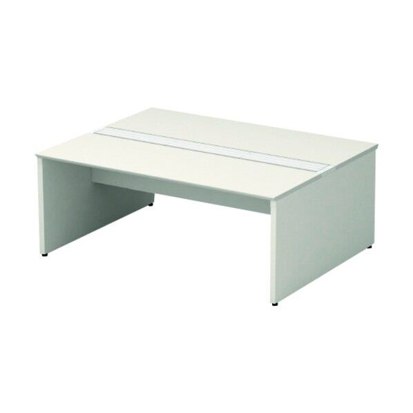 689159)両面デスク ベースセット ST-186W-B W4/W4 1点