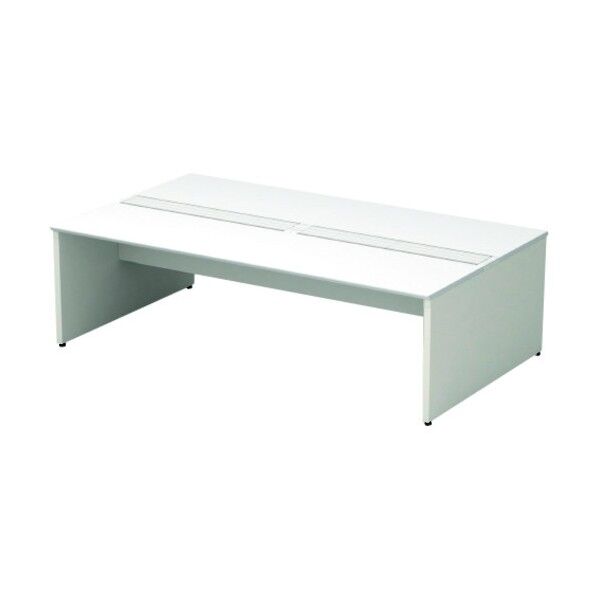 689153)両面デスク ベースセット ST-246W-B W4/W4 1点