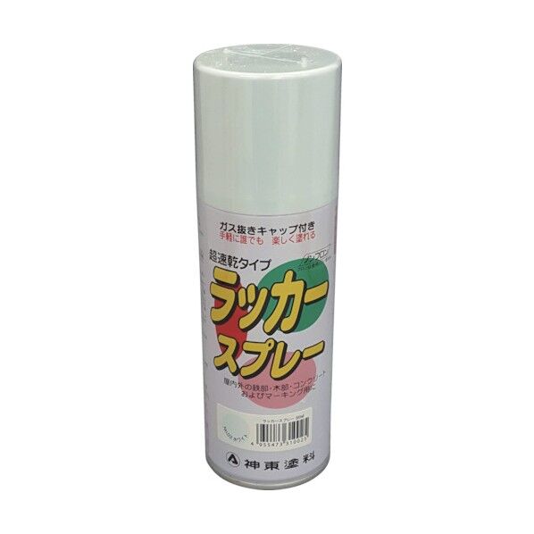 シントーファミリー ラッカースプレー ホワイト 300ML ホワイト 3102-0.3 1本...
