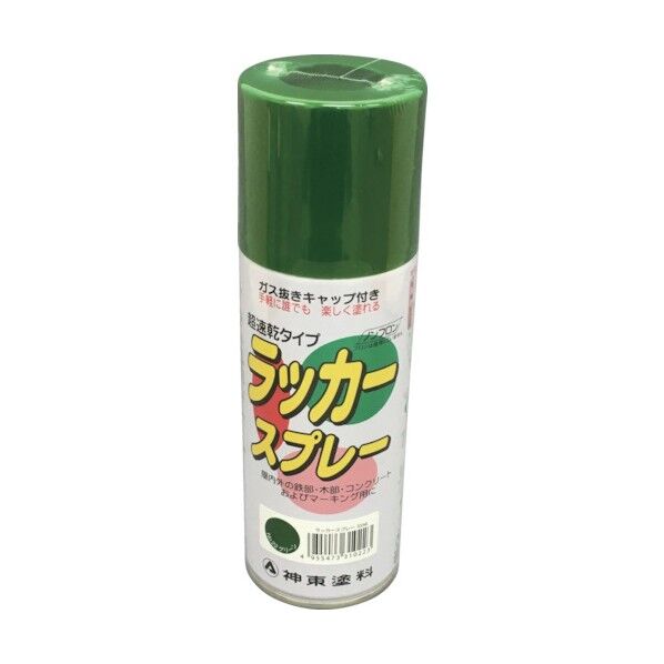 シントーファミリー ラッカースプレー グリーン 300ML グリーン 3122-0.3 1本...