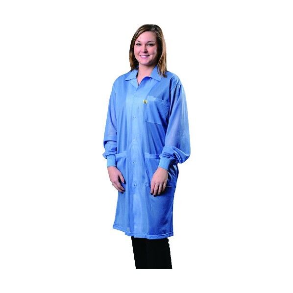 LABCOAT KNITTED CUFFS BLUE XS 73610 1点