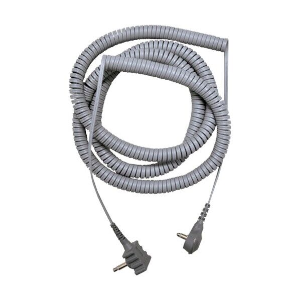 リストストラップ用コード、2重回路、6.1m長、L型端子 2371R 1点