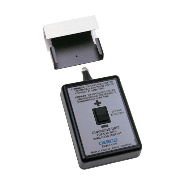 静電気測定用チャージャー&プレートセット、ケース付き
