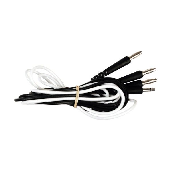 デスコジャパン デジタル表面抵抗測定器用電線、2本セット 19783 1点...