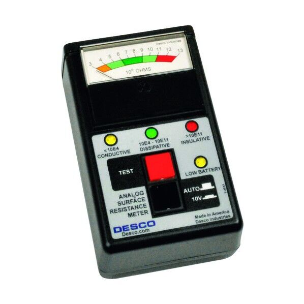 デスコジャパン 表面抵抗測定器、アナログ プローブなし 19786 1点...