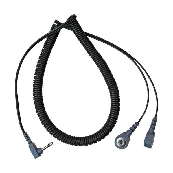 コード コイル式 2線方式 1.83m 4mmX2 L型端子 19862 1点