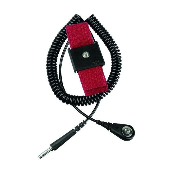 リストストラップ ワニ口クリップ付きキット 長さ調整機能付き 09039 1点