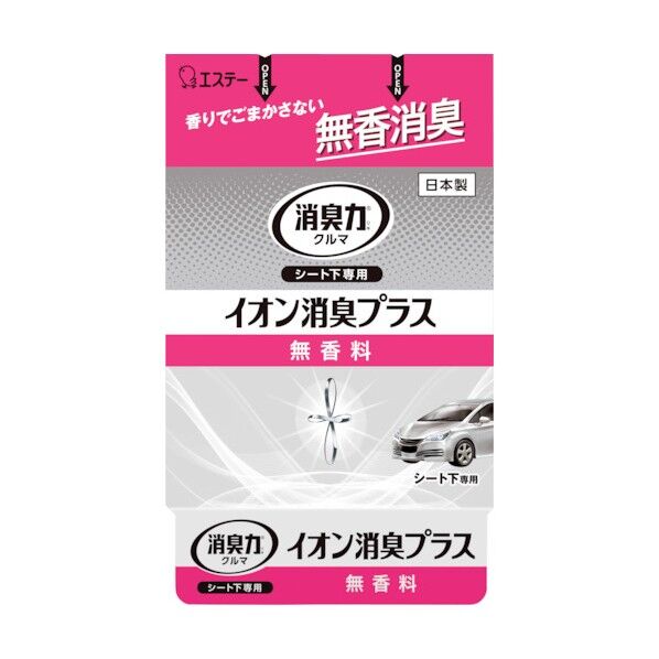 クルマの消臭力 シート下専用 イオン消臭プラス 無香料 ST13079 1点...
