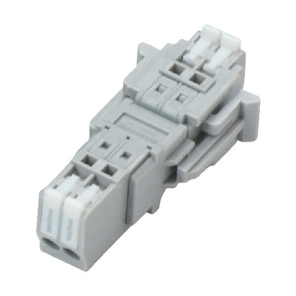 スクリューレス端子台 プラグ-レセプタクルセット DC300V-5A 2極 SL-4000-AS-2PGY 1個