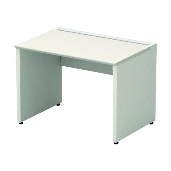 689213)片面デスク ベースセット ST-K106W-B W4/W4 1点