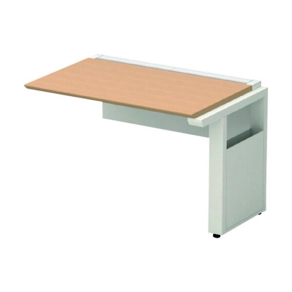 689235)片面デスク 増連セット ST-K106W-J WM/W4 1点