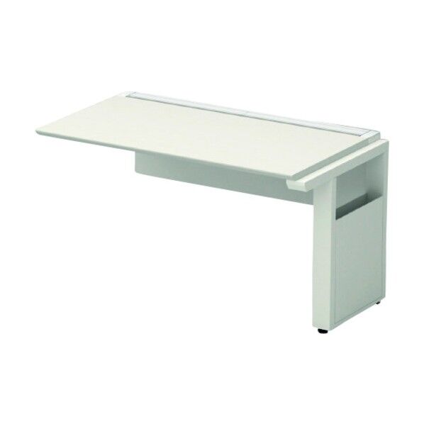 689231)片面デスク 増連セット ST-K126W-J W4/W4 1点