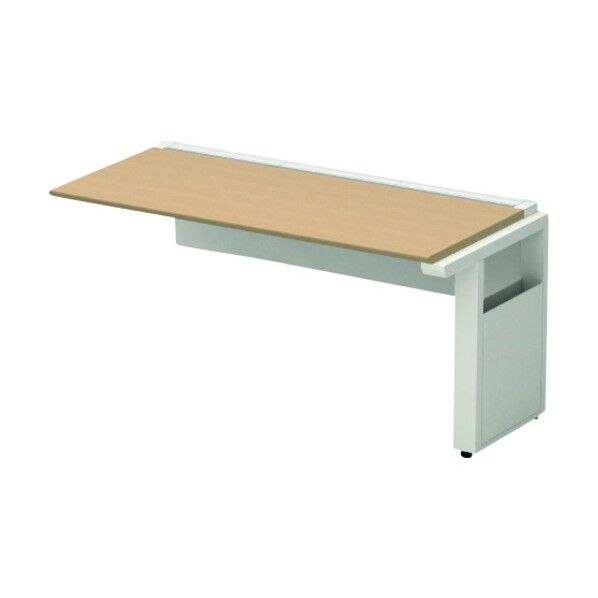 689229)片面デスク 増連セット ST-K146W-J WM/W4 1点