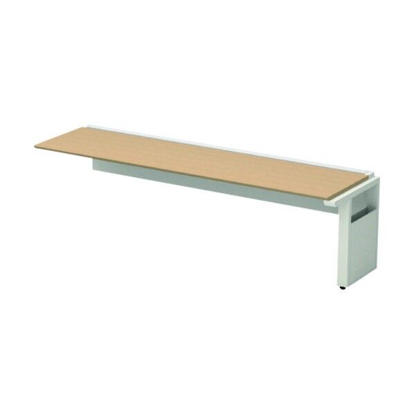 689217)片面デスク 増連セット ST-K246W-J WM/W4 1点