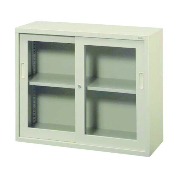 18409)KR 引違い書庫(ガラス戸) SG-352FR LGY 1点