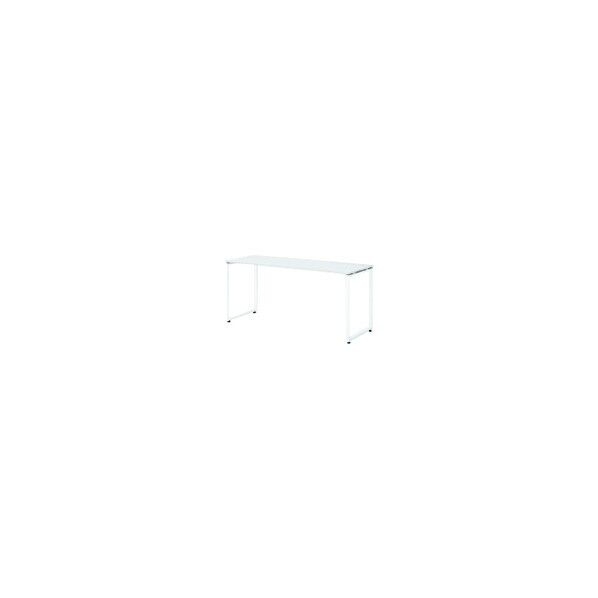632124)SQ デスク(配線口無) SQ-167H W4/W4 1点