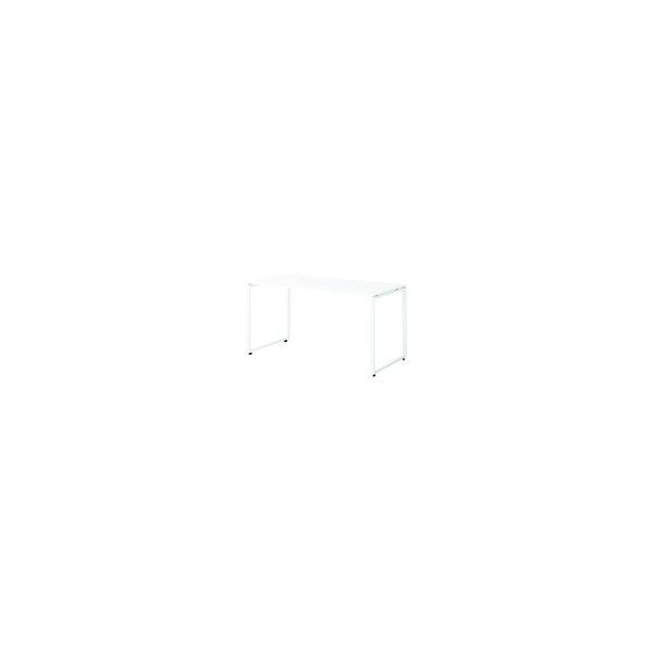 632113)SQ デスク(配線口付) SQ-W146H W4/W4 1点