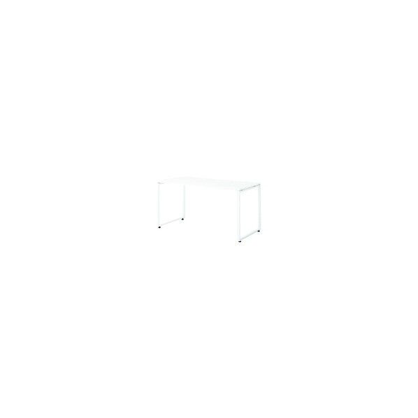 プラス 632104)SQ デスク(配線口付) SQ-W147H W4/W4 1点