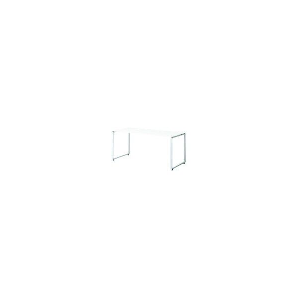 プラス 632179)SQ デスク(配線口付) SQ-W166H W4/M4 1点