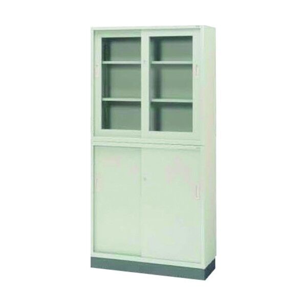 18454)KR 引違い書庫 SS-303R LGY 1点