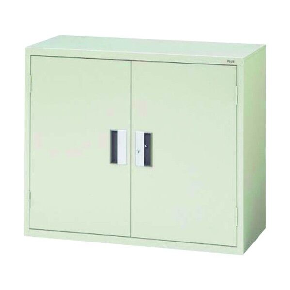 18414)KR 両開き書庫 SS-352A LGY 1点