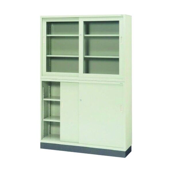 プラス 18458)KR 引違い書庫 SS-403RS LGY 1点
