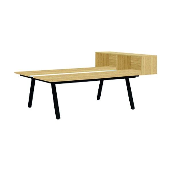 666943Genela片側机上収納セットGE2014KS3 LW/BK GE-2014KS3 LW/BK 1点