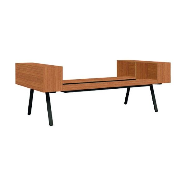 665766Genela両側机上収納セットGE2414WS4 T2/BK GE-2414WS4 T2/BK 1点