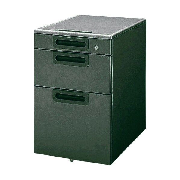 779378)LA サイドキャビネット LA-046SC-D3 DGY 1点