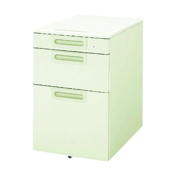 779377)LA サイドキャビネット LA-046SC-D3 LGY 1点