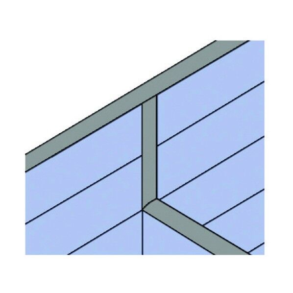 627428LF 連結部材段差2段 LF-1913D-90T2 DGY 1点