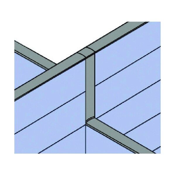 627436LF 連結部材段差2段 LF-1913D-90X2 DGY 1点