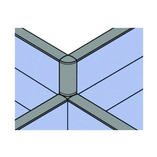 625195LF 連結部材段差1段 LF-1916D-90X3 DGY 1点