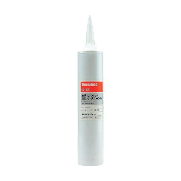 液状ガスケット 一液常温硬化型シリコーン TB1216E 330ml 灰色 TB1216EB 1点...