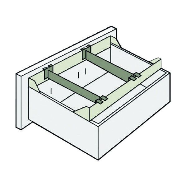 635220)LX-5 ハンガーレール L5-SI-HR2 DGY 1点