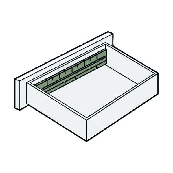 635217)LX-5 縦仕切板受 L5-SI-Y3 DGY L5-SI-Y3  DGY 1点