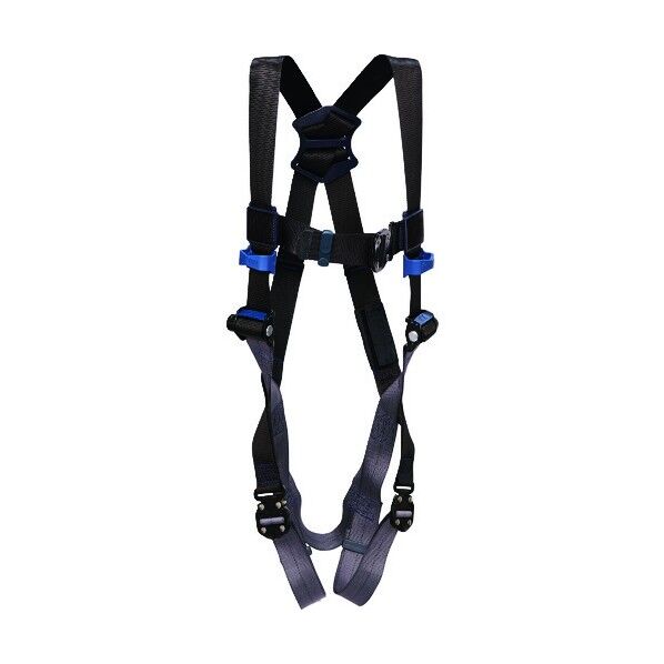 エグゾフィット ライトハーネス型安全帯 回転式ベルトアジャスターモデル 1114080 Sサイズ 便利グッズ（文具・OA機器） 1個