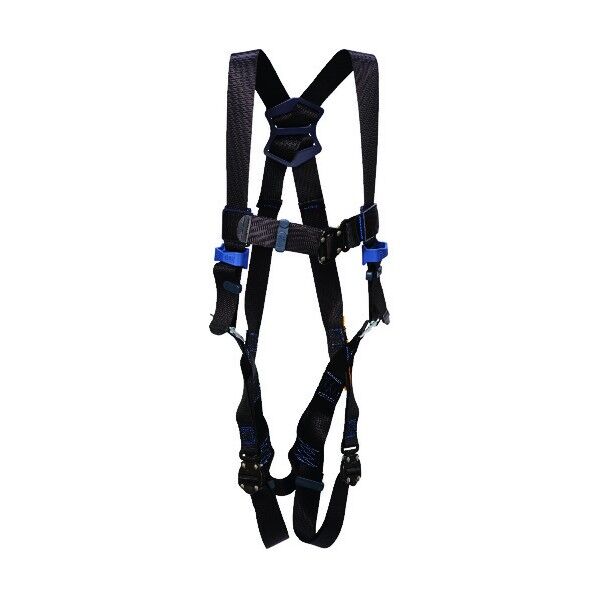 エグゾフィット ライトハーネス型安全帯 パラシュート式ベルトアジャスターモデル 1114079 Mサイズ 便利グッズ（文具・OA機器） 1個