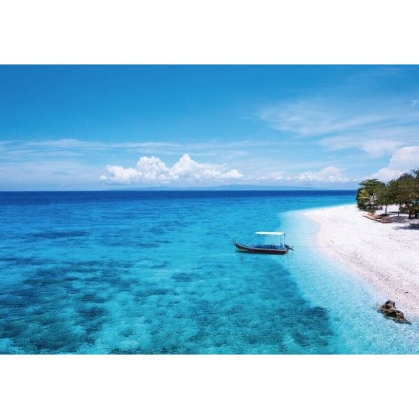 デジタルプリント壁紙 リザーブ(HIGH GRAFICA)風景写真 セブ島の海(おうち海水浴)Lサイズ(4巾)