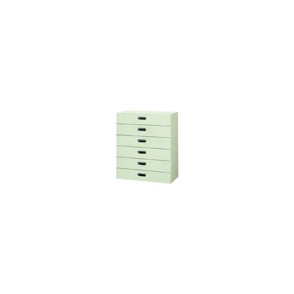 ※法人専用品※プラス 615085)LX-5 ラテラル保管庫6段 L5-105H-6 LGY 1点