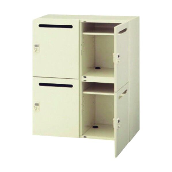 635797LX-5ダイヤル錠ロッカー L5-A105L-4MD LGY 1点