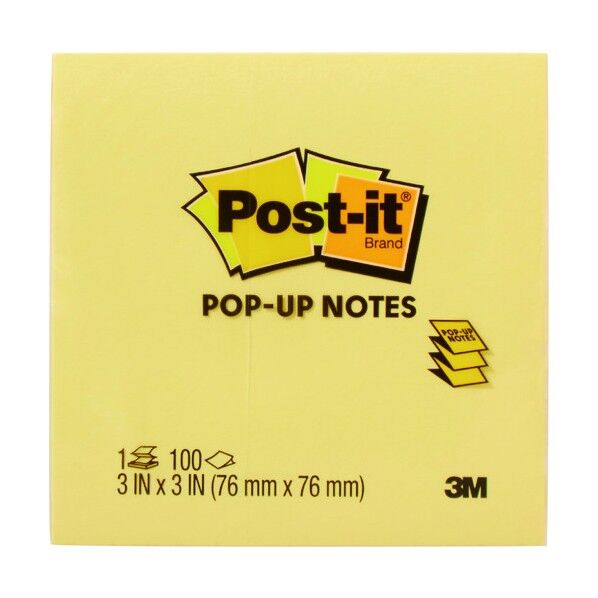 ポスト･イット ポップアップノート詰替用 イエロー R-330Y 100枚