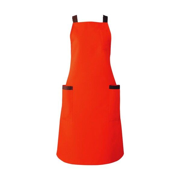 エプロン EA-6732(オレンジ) SEPD703 1個