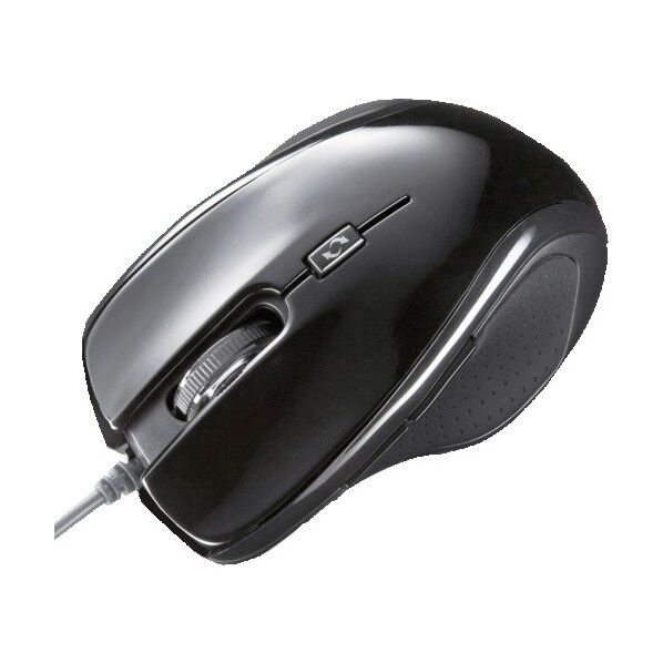 ブルーテック有線マウス(ブラック) MA-117HBK 1点