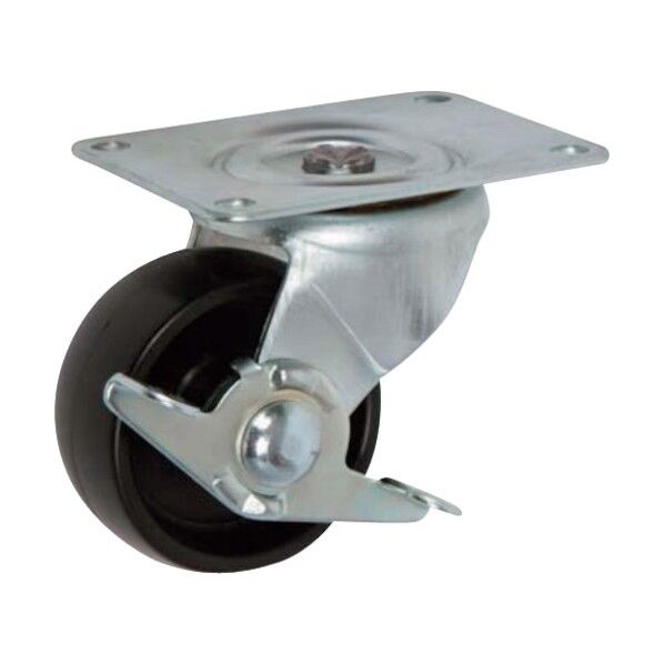 SAMSONG CASTER サムソン PP、PUキャスター 自在ストッパー付 40mm TP4015-01-PLY-SLB-D/B 1点