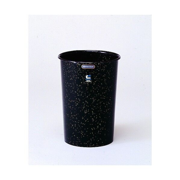 クリーンダスト丸中(ゴミ箱)14.2L ブラック 261×349mm 1個