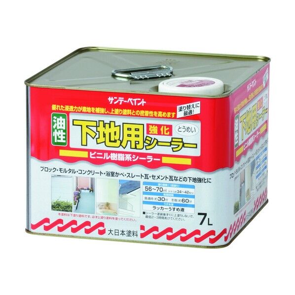 油性下地用強化用シーラー とうめい 7L 255962 1点