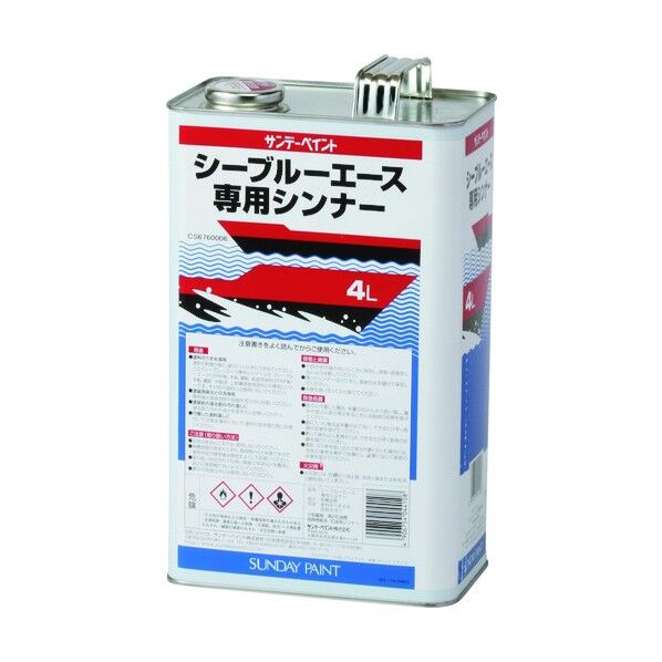シーブルエース専用シンナー 4L 10B0W 1点