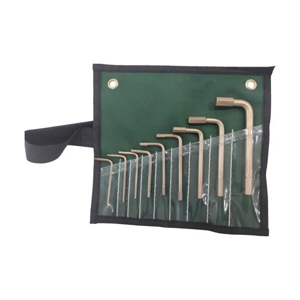 SAFETY TOOLS 防爆六角棒レンチセット 166A 1点